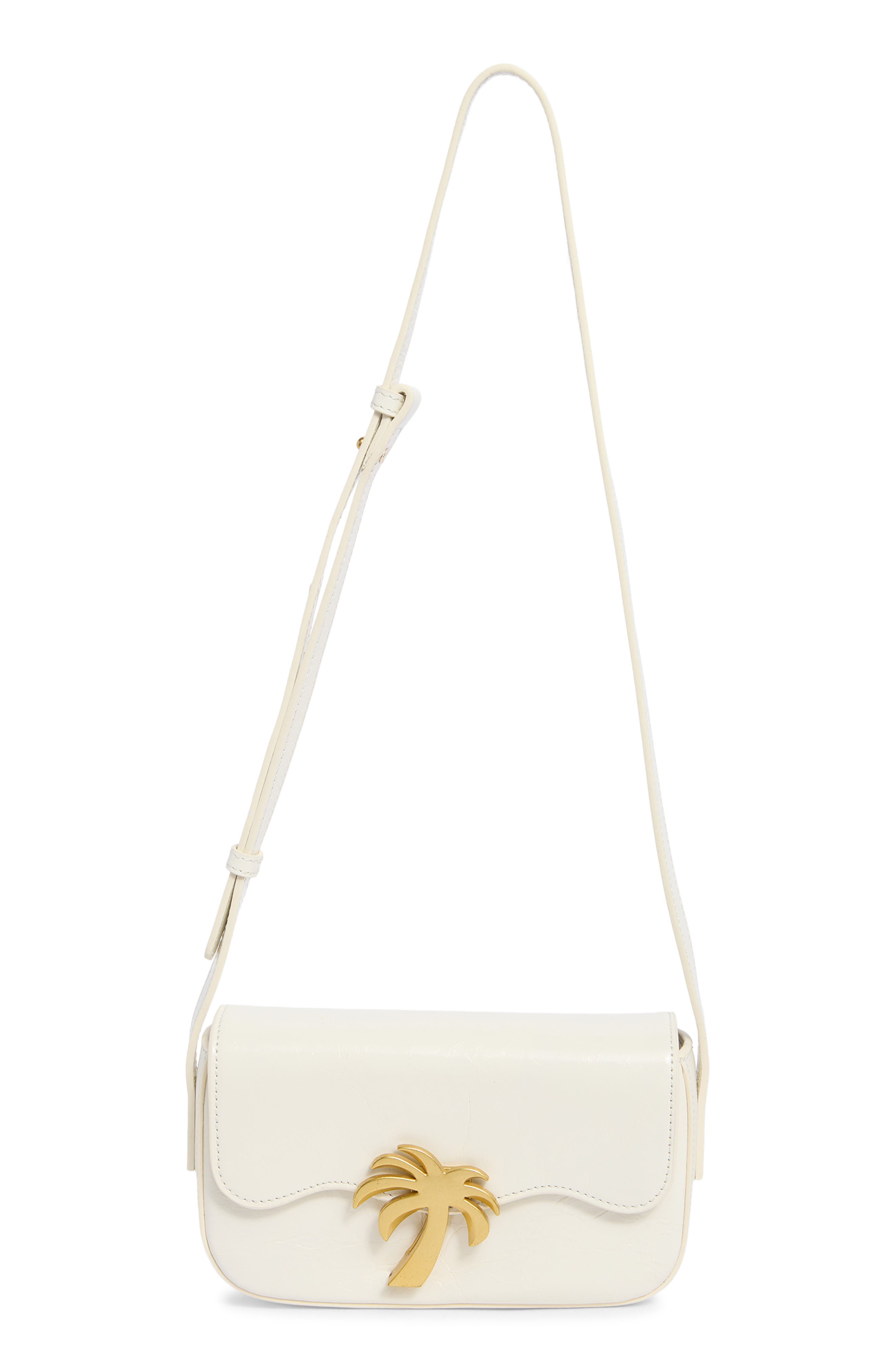 Small Palm Leather Crossbody Bag