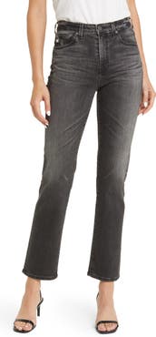 AG Saige High Waist Straight Leg Jeans