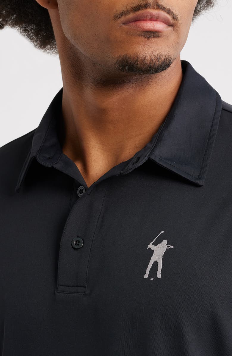 Eastside Golf Signature Solid Golf Polo, Alternate, color, Black