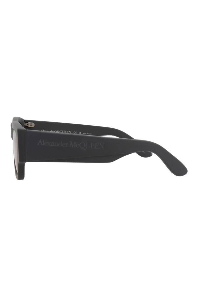 55mm Square Sunglasses, Alternate, color, GREY GREY YELLOW