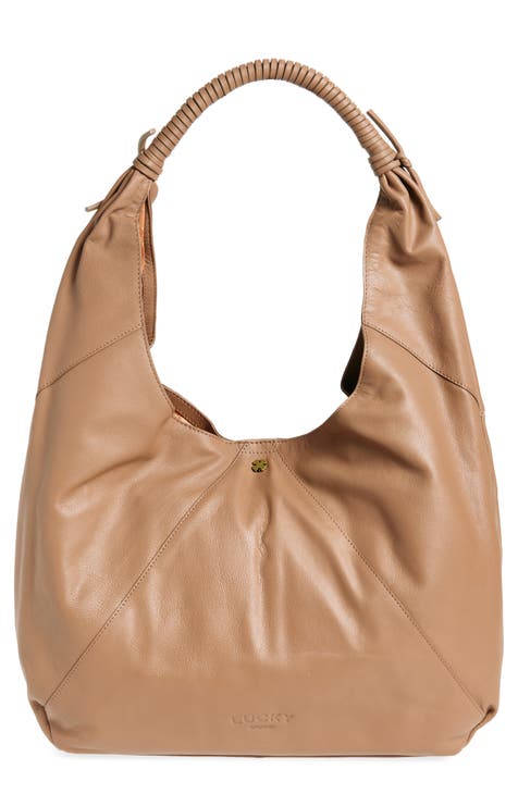 Evlie Leather Hobo Bag