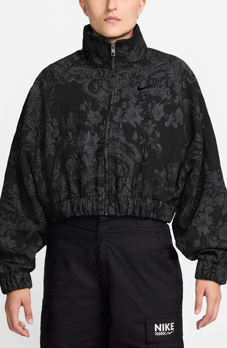 Nike Sportswear Collection Jacquard Track Jacket, Main, color, 