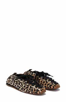 Lace-Up Ballet Flat