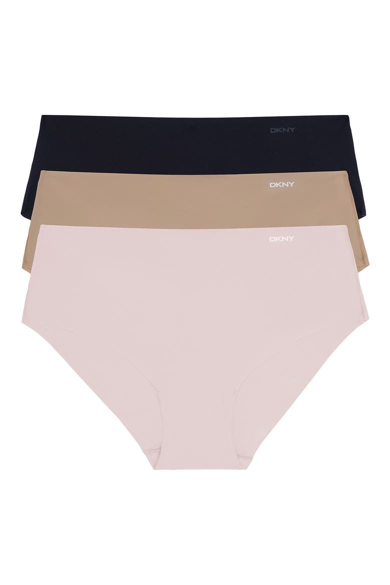 Litewear Cut Anywhere Assorted 3-Pack Hipster Briefs, Main, color, BLKGLWPRL