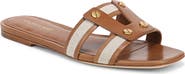 Veronica Beard Via Mixed Media Slide Sandal