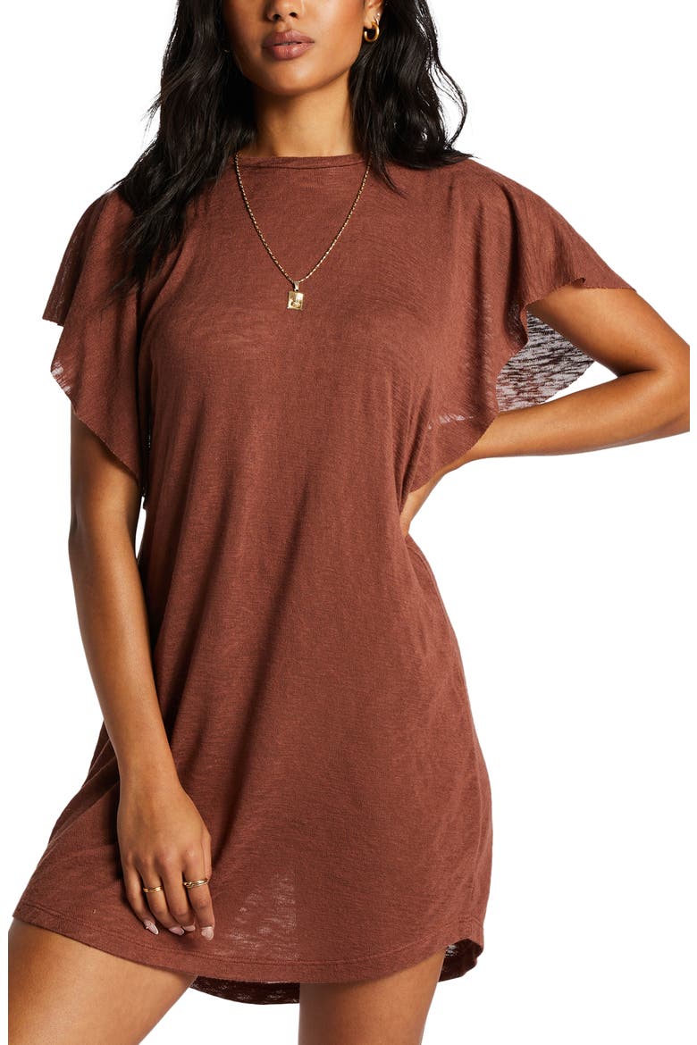 Out for Waves Cover-Up Tunic (Nordstrom Exclusive), Alternate, color, MOCHA