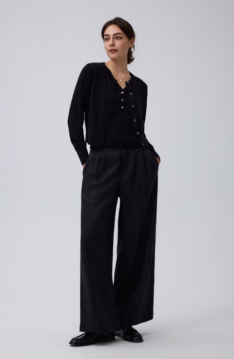 Hemp High Rise Pants