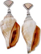 SAMUEL B. Shell Drop Earrings