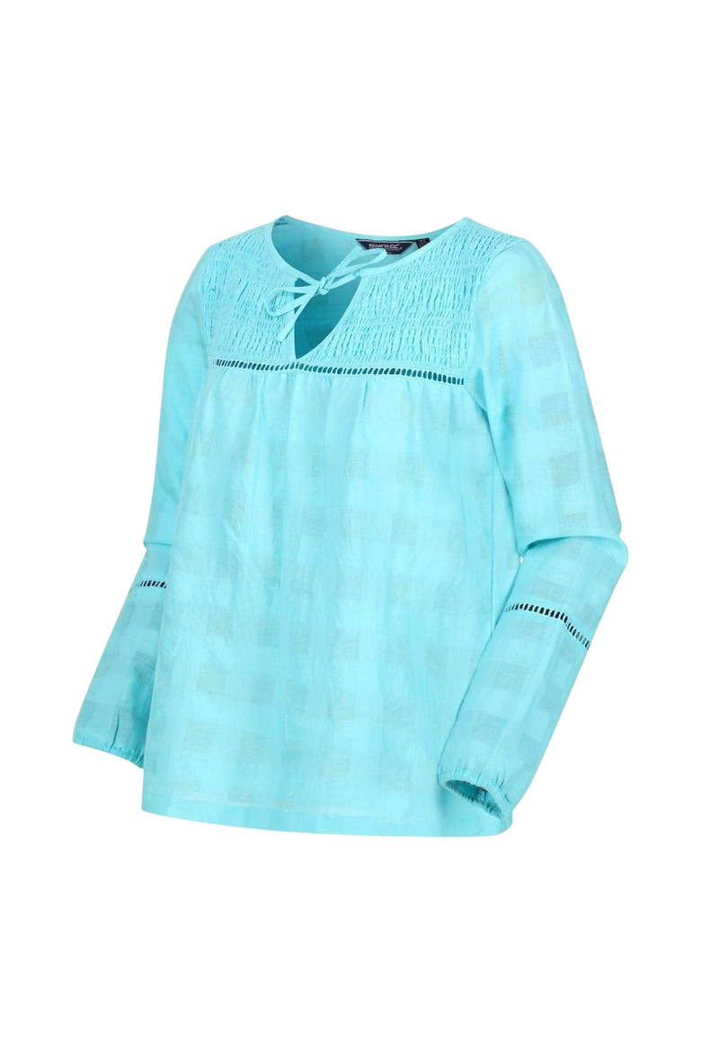 Calluna Blouse, Alternate, color, Seascape