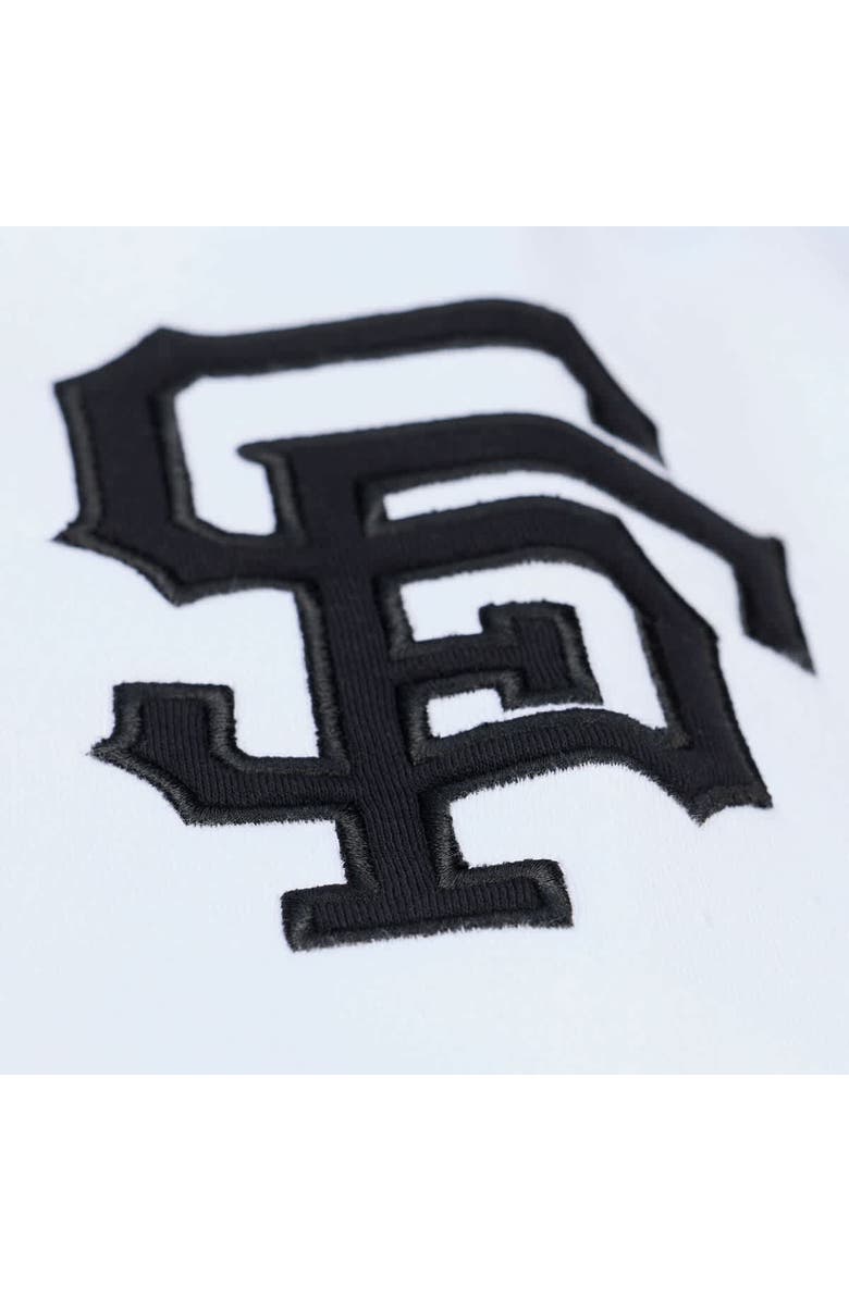 Mitchell & Ness Men's Mitchell & Ness  White San Francisco Giants Cooperstown Collection Fleece Hoodie, Alternate, color, White