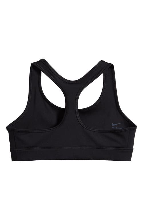 Nike Women's Swoosh Girls' Sports Bra In Black