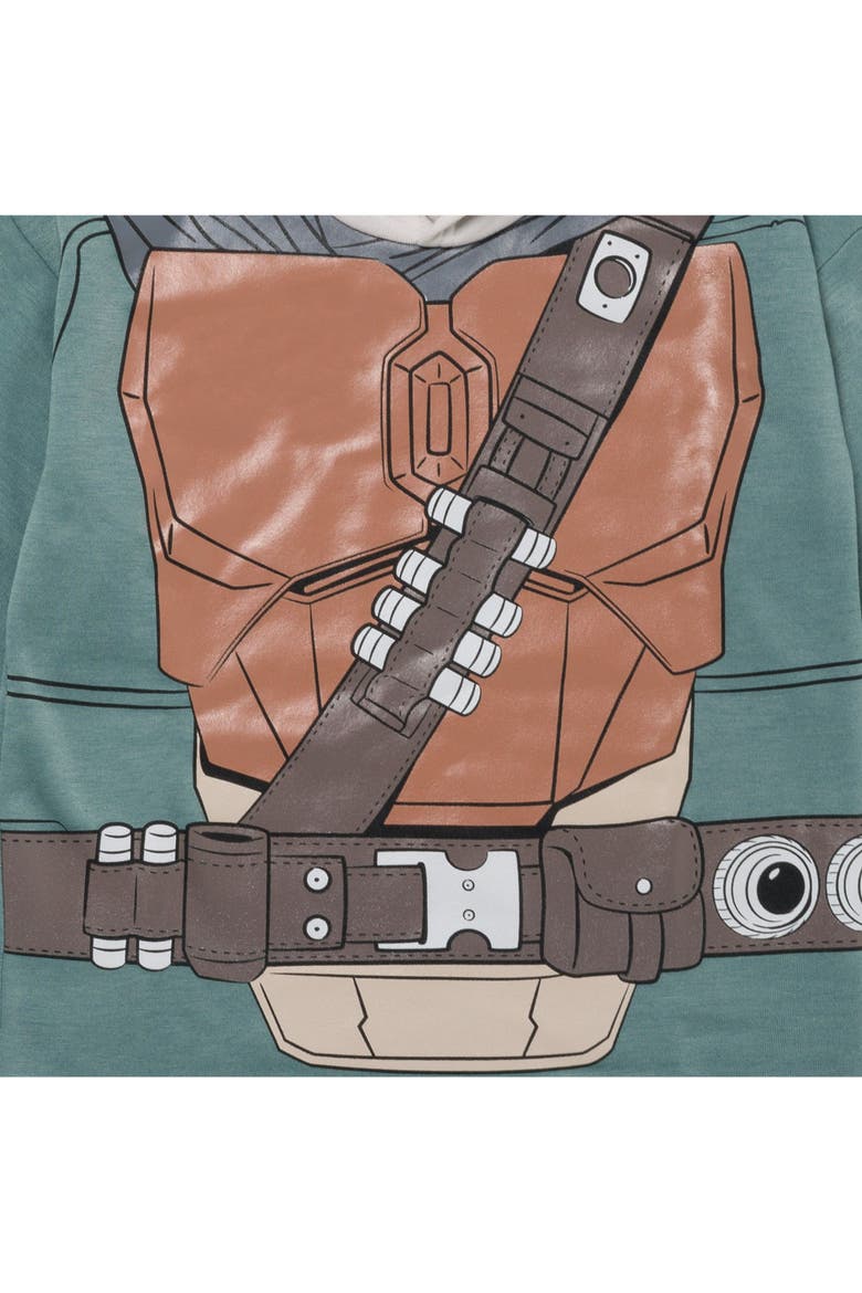 Fleece Hoodie and Pants Set, Alternate, color, Mandalorian Grey