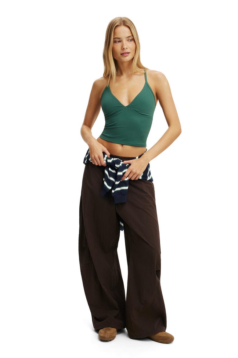 Women's Active Woven Balloon Pant, Alternate, color, French Roast