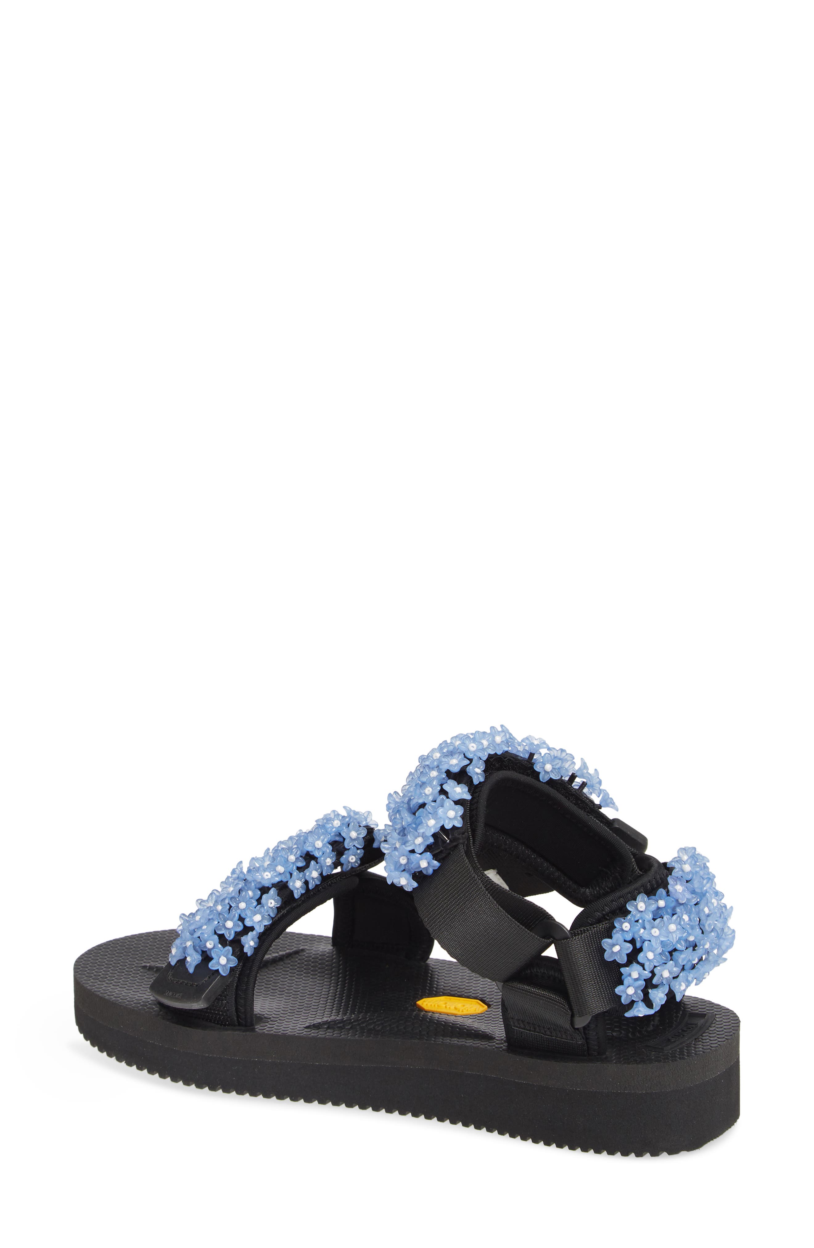 Cecilie Bahnsen x Suicoke Maria Beaded Sandal, Alternate, color, 
