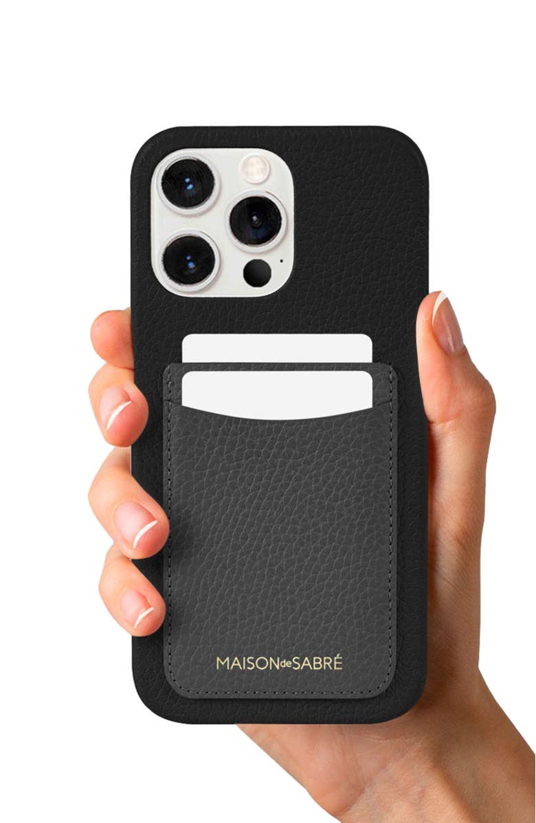 MAISON de SABRÉ Card Phone Case, Main, color, 