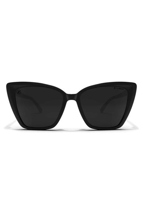 Isla 56mm Polarized Cat Eye Sunglasses