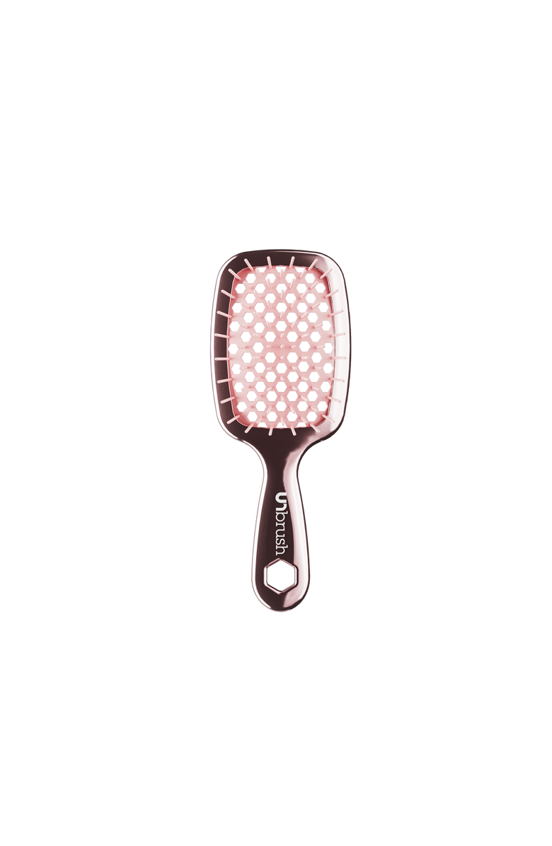 UNbrush Mini Detangling Brush, Main, color, Rose Gold