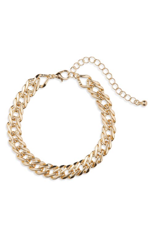 Panacea Link Chain Bracelet In Gold