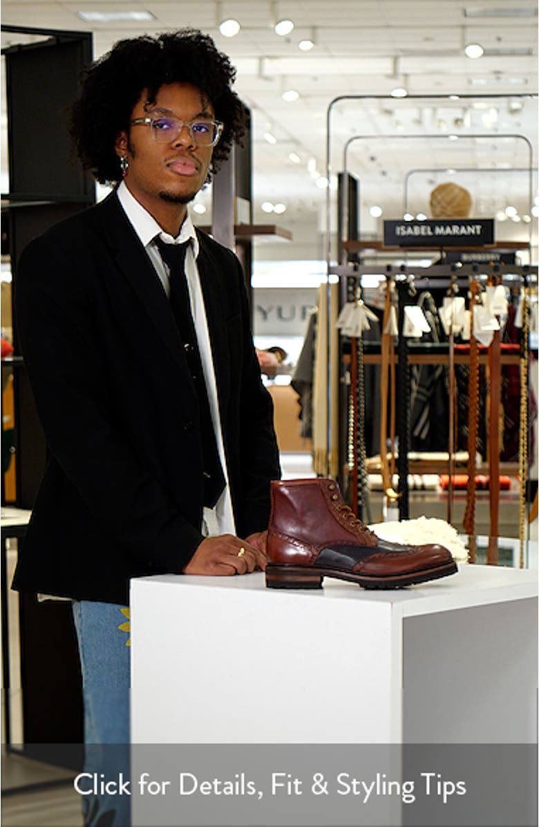 Dudley Wingtip Lug Boot, sales video thumbnail