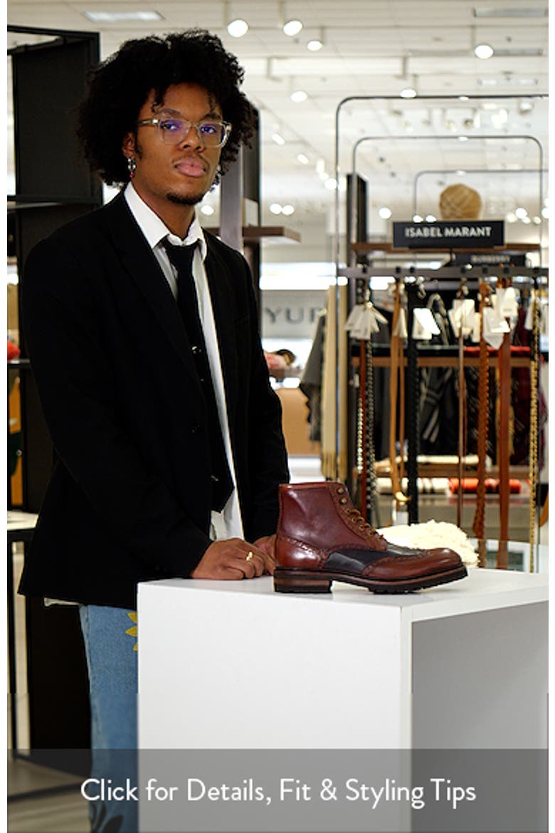 Dudley Wingtip Lug Boot video