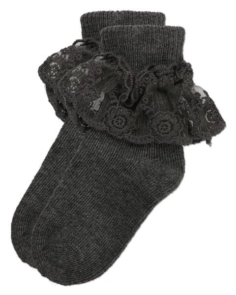 Infant Layered-Lace Ankle Sock (Baby)