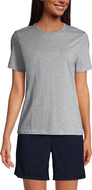Lands' End School Uniform Short Sleeve Feminine Fit Essential T-shirt