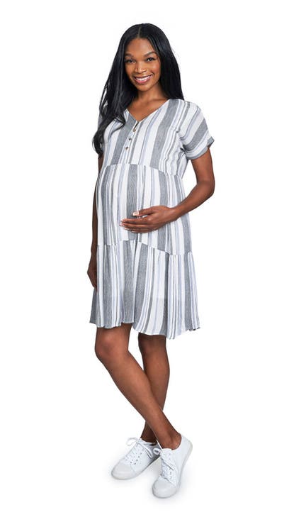 Micaela Maternity/Nursing Dress