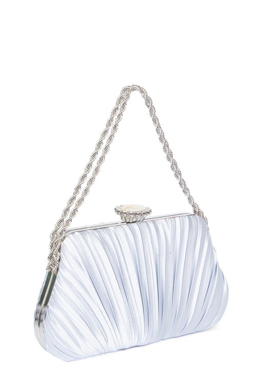 Lauren Lorraine Debbie Clutch In Silver