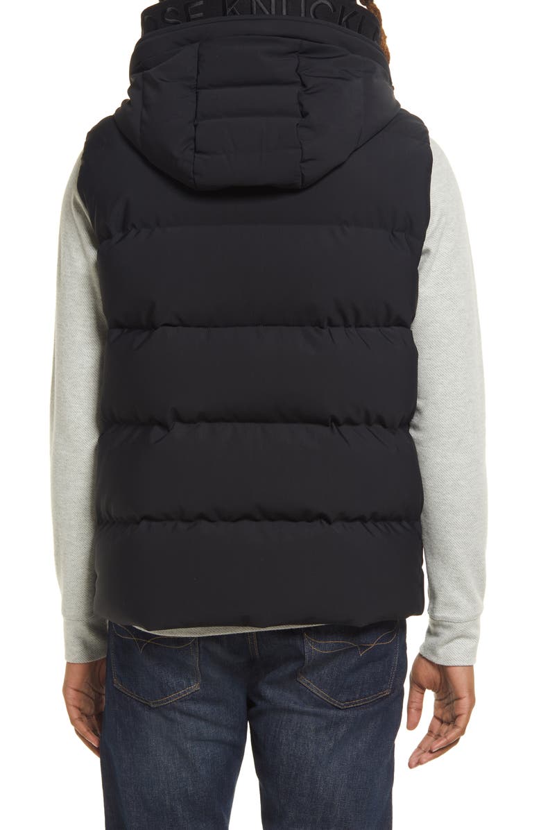 Moose Knuckles Men's Percival Water Repellent 775 Fill Power Down Hooded Vest, Alternate, color, 