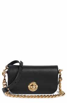 Signet Turnlock Chain Crossbody Bag