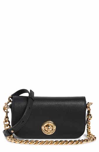 Signet Turnlock Chain Crossbody Bag