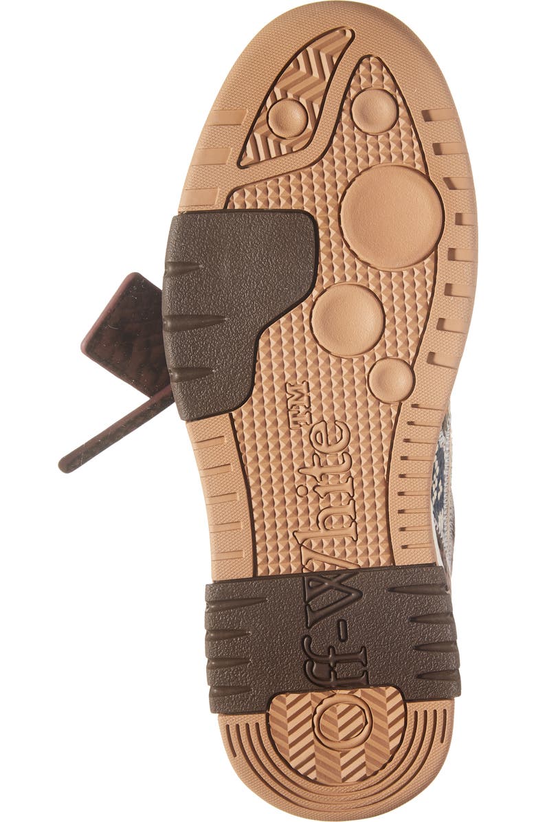 Off-White Out of Office Snakeskin Embossed Sneaker, Alternate, color,