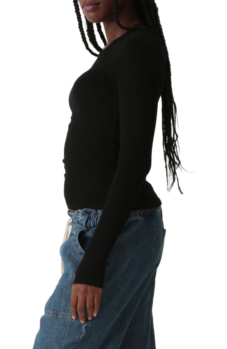 Electric & Rose Olivia Rib Long Sleeve Top, Alternate, color,