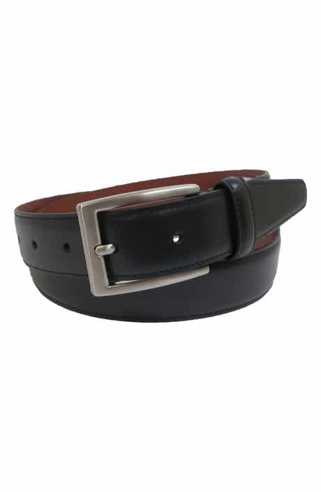 Brooks Brothers Stitched Leather Belt