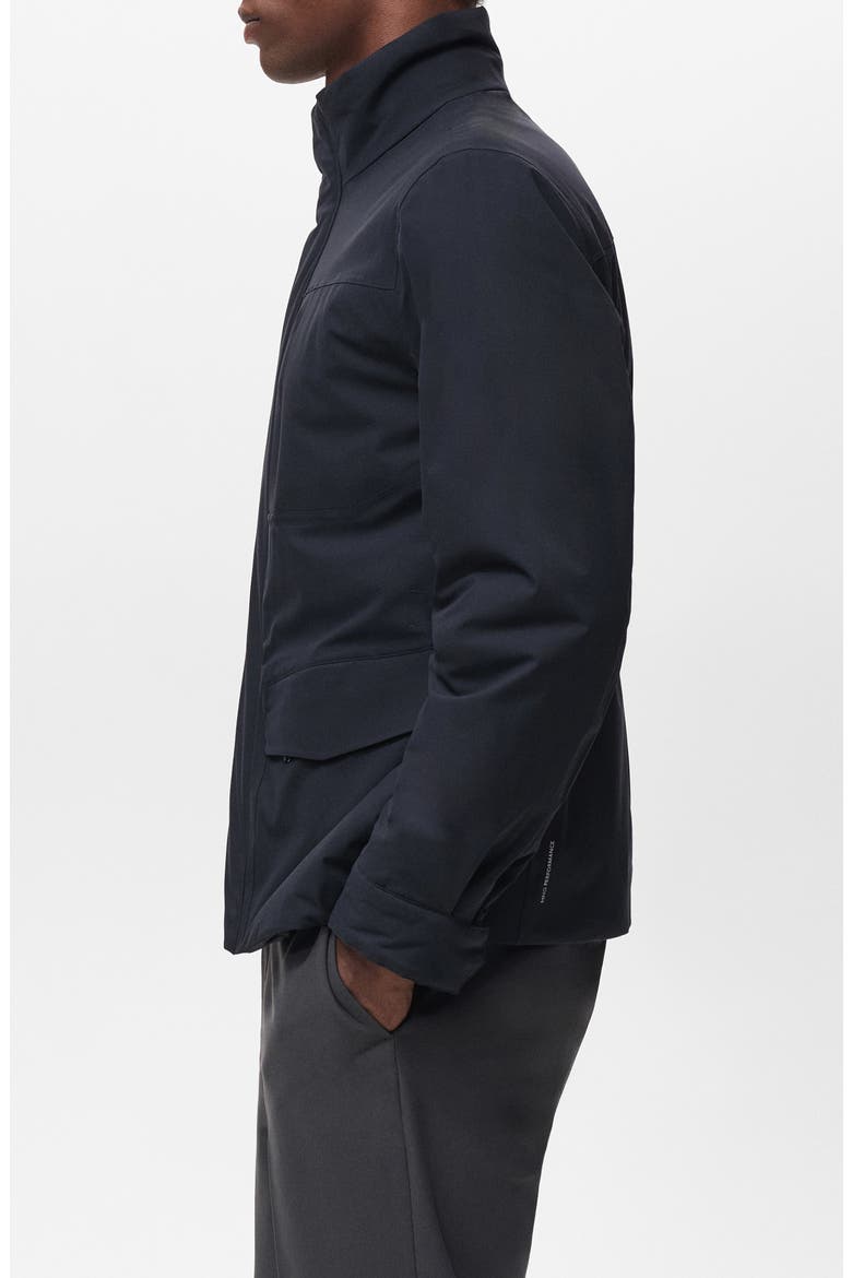 Waterproof Thermolite® Jacket, Alternate, color, NAVY