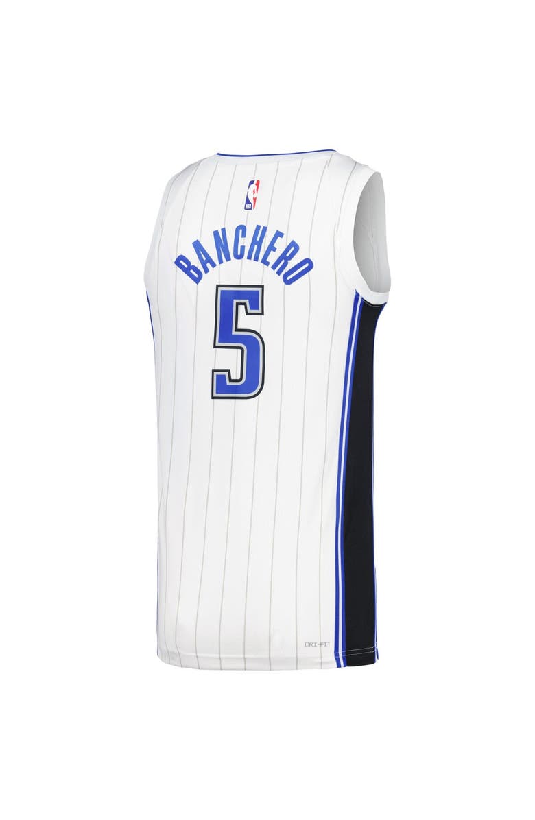 Nike Unisex Nike Paolo Banchero White Orlando Magic Swingman Jersey - Association Edition, Alternate, color,
