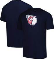 PROFILE Men's Profile Navy Cleveland Guardians Big & Tall Primary Logo T-Shirt