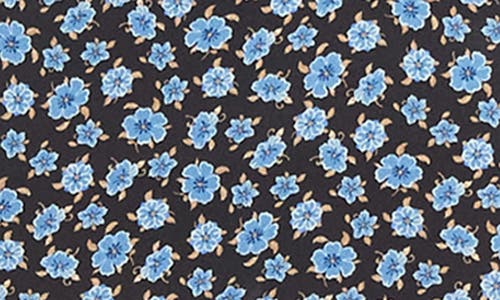 Karen Kane Floral Side Slit Midi Tank Dress In Print
