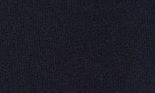 Studio Garnet Los Angeles Quarter Zip Merino Wool Knit Pullover In Blue