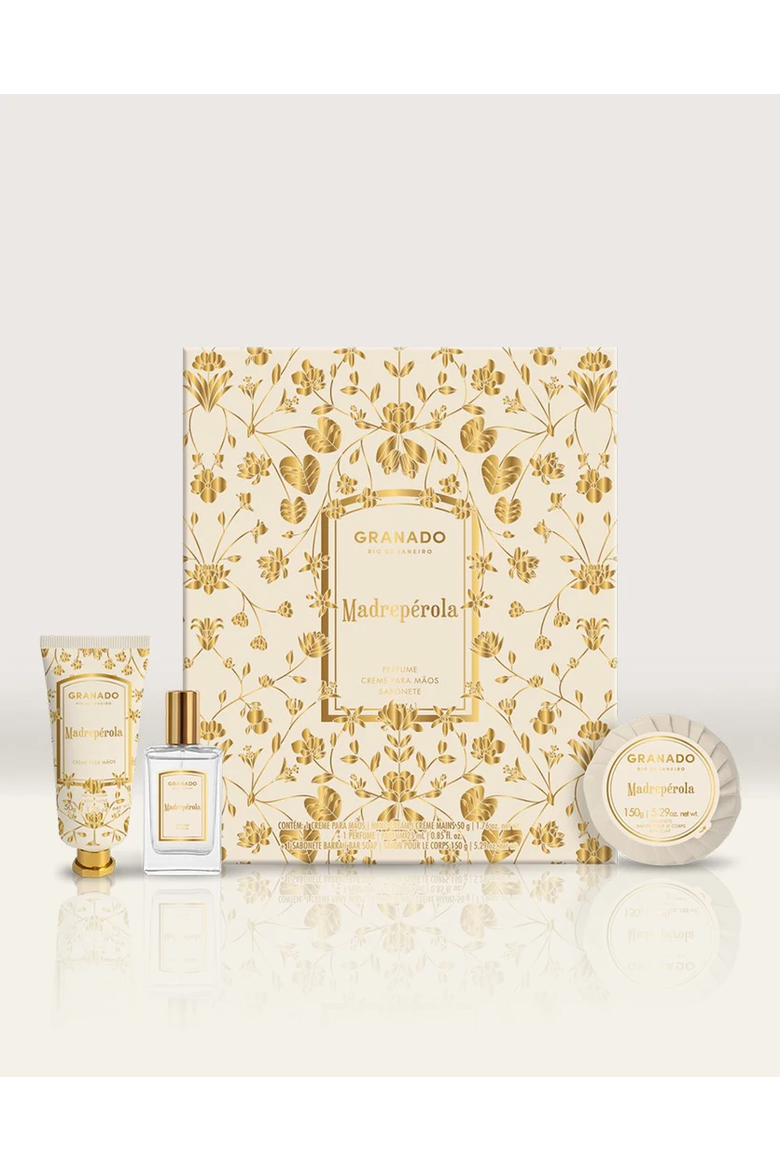 Madrepérola Scented Trio, Main, color, Clear
