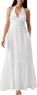 Melissa Odabash Shay Halter Cover-Up Dress