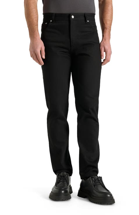 Relaxed Straight Leg Jeans
