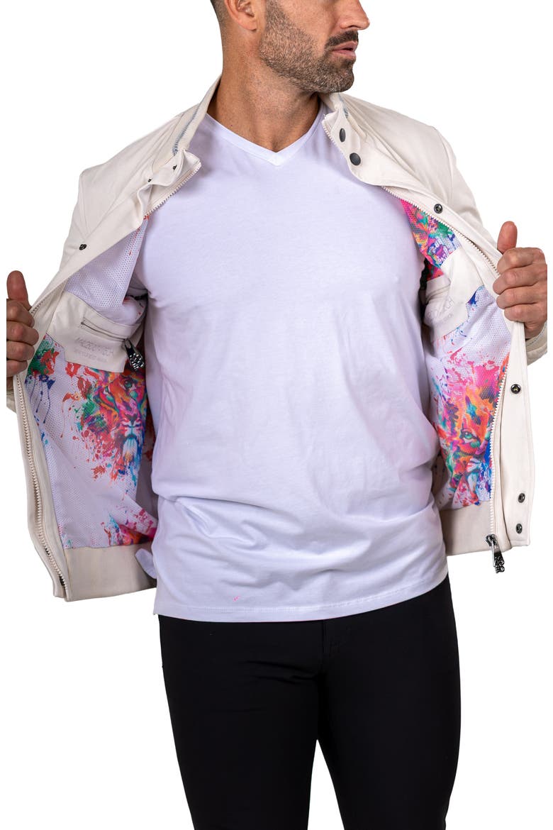 Bomber Jacket, Alternate, color, WHITE
