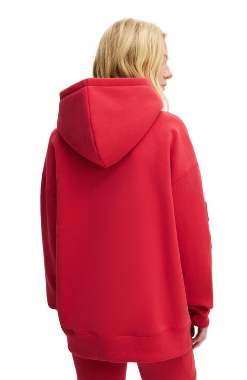 Cotton On Body Active Plush Premium Graphic Hoodie In Red
