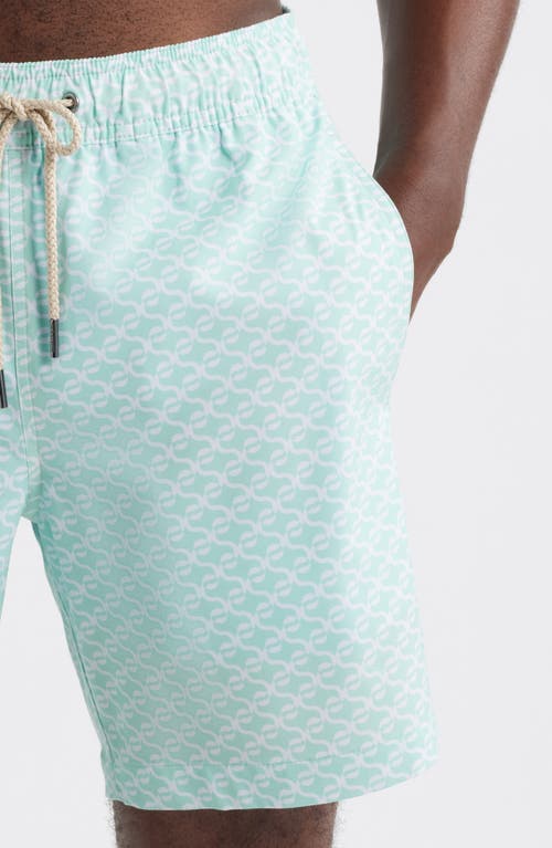 Fair Harbor The Bayberry Swim Trunks In Blue