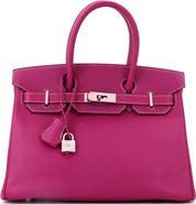 Pre-Owned Hermes Candy Birkin Bag Epsom 30