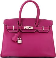 Pre-Owned Hermes Candy Birkin Bag Epsom 30