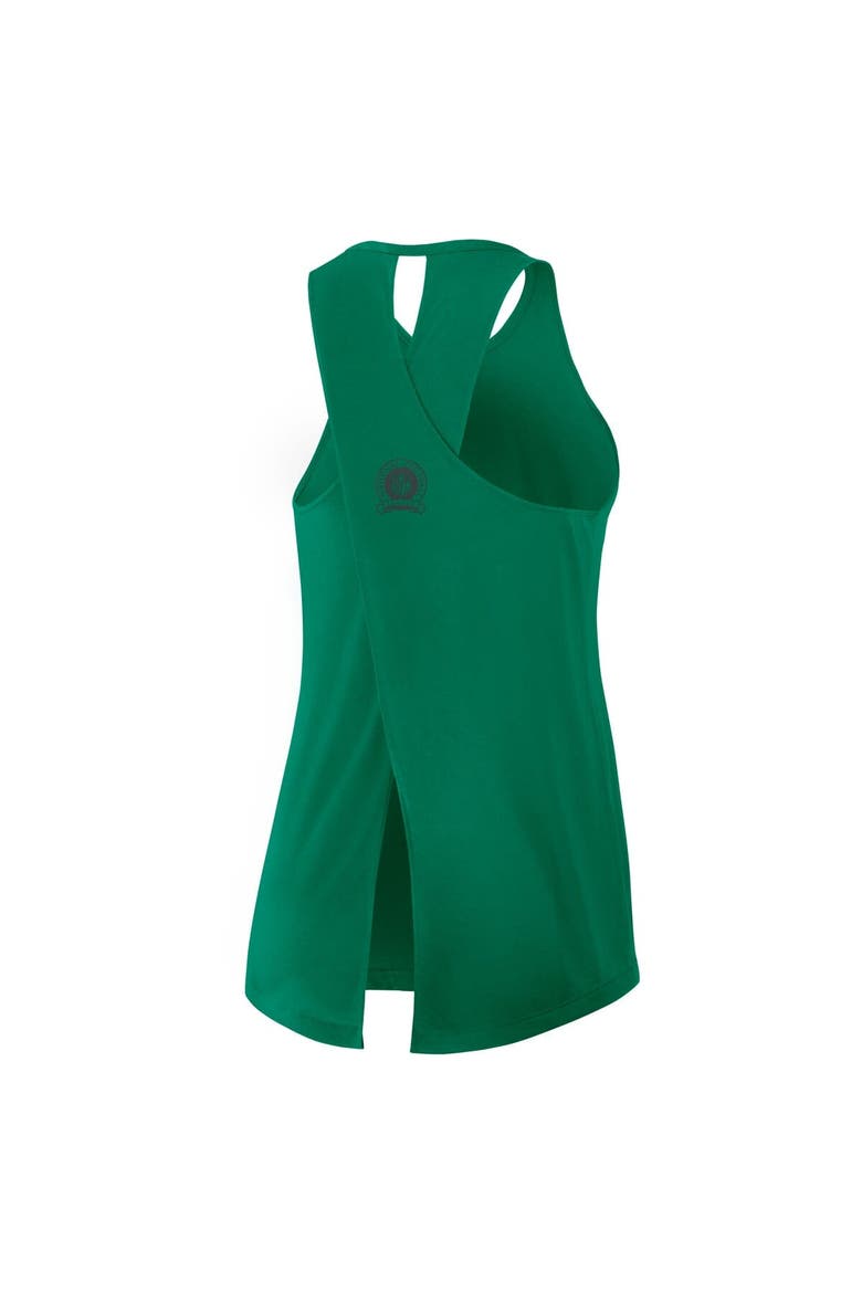 Women's Nike Green Green Bay Packers Glory Crisscross Performance Tank Top, Alternate, color, Green