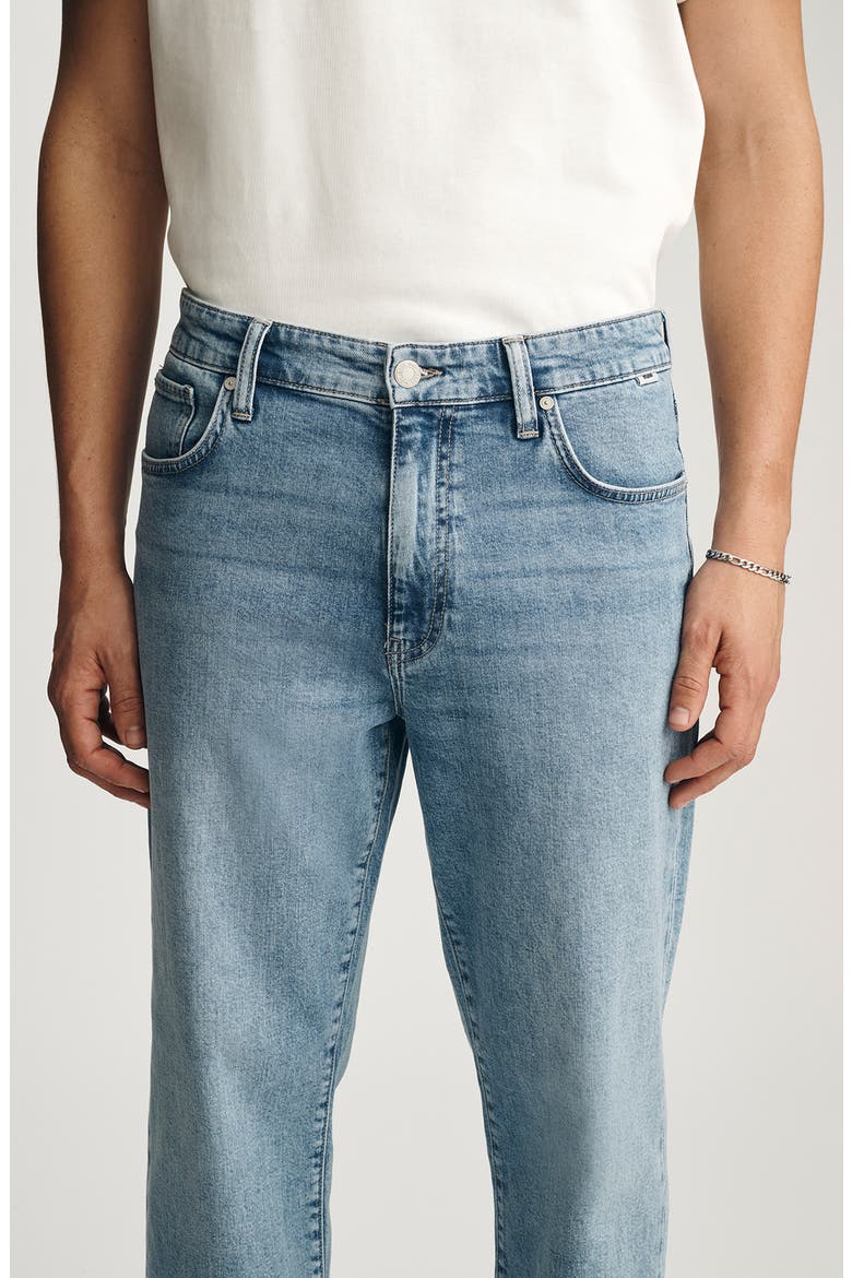Marlon Relaxed Fit Wide Leg Jeans, Alternate, color, CLOUD OCEAN BLUE