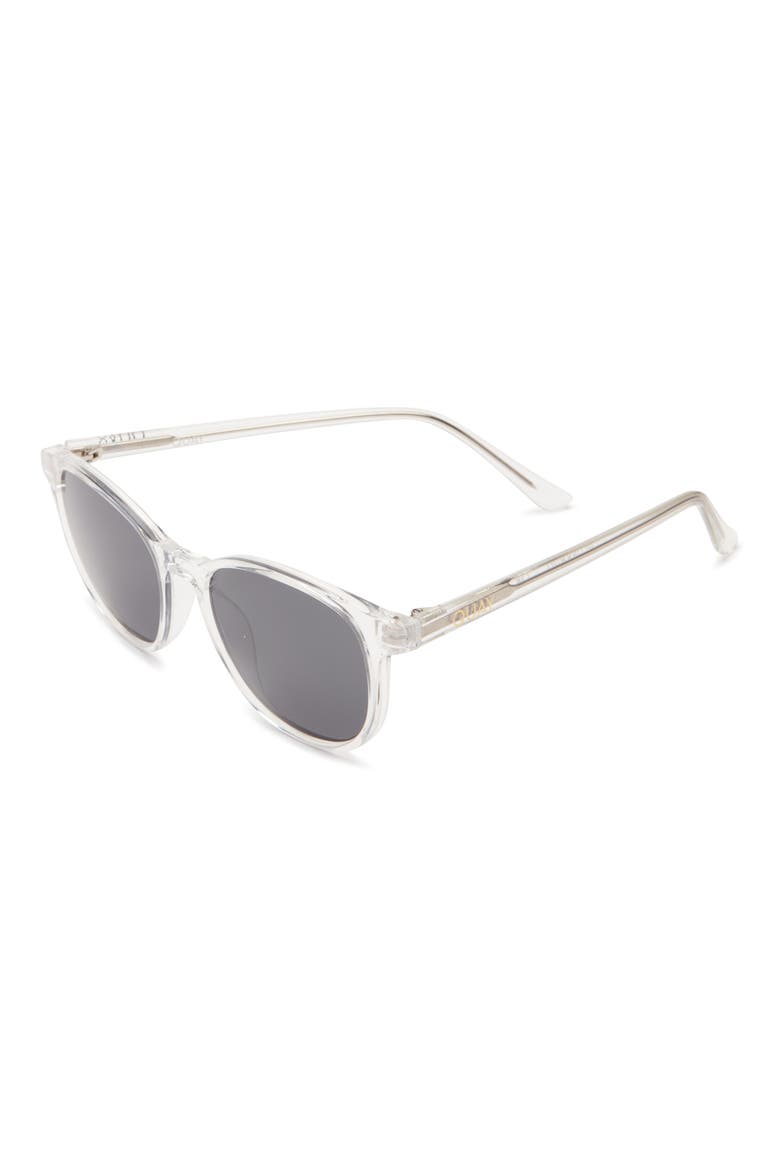 Blueprint 51mm Round Sunglasses, Alternate, color, CLEAR/ SMOKE